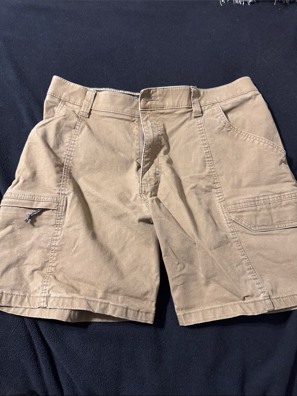 Wrangler Men's Cargo Shorts in Khaki Tan